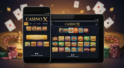Casino X на Android и iOS: как играть без приложения
